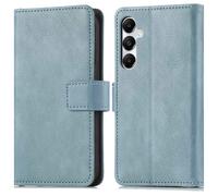 imoshion Étui de télephone portefeuille de luxe pour Samsung Galaxy A15 (5G/4G) - Bleu clair