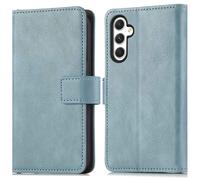 imoshion Étui de télephone portefeuille de luxe pour Samsung Galaxy A25 (5G) - Bleu clair