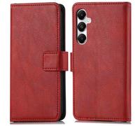 imoshion Étui de télephone portefeuille de luxe pour Samsung Galaxy A35 - Rouge