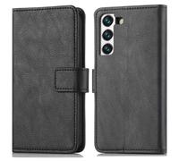 imoshion Étui de télephone portefeuille de luxe pour Samsung Galaxy S22 - Noir