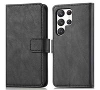 imoshion Étui de télephone portefeuille de luxe pour Samsung Galaxy S23 Ultra - Noir