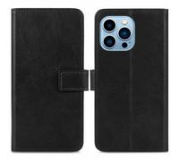 imoshion Étui de téléphone portefeuille Luxe pour Apple iPhone 13 Pro - le noir