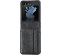 imoshion Étui de télephone portefeuille Luxe pour Samsung Galaxy Z Flip 5 - Noir