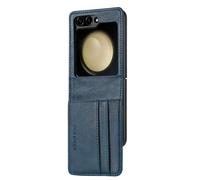 imoshion Étui de télephone portefeuille Luxe pour Samsung Galaxy Z Flip 6 - Bleu foncé