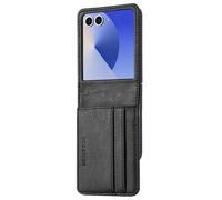 imoshion Étui de télephone portefeuille Luxe pour Samsung Galaxy Z Flip 7 - Noir