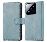 imoshion imoshion Étui de téléphone portefeuille Luxe Xiaomi 14T Pro Bleu clair Bleu clair
