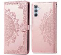 imoshion Etui de téléphone portefeuille Mandala pour Samsung Galaxy A54 (5G) - Rose Dorée