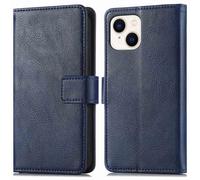 imoshion imoshion Étui de téléphone portefeuille Luxe iPhone 15 Plus Bleu foncé Bleu foncé