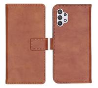 Coque pour Samsung Galaxy A32 (5G) Similicuir Marron