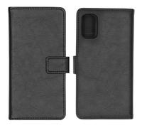 imoshion Étui de télephone portefeuille de luxe pour Samsung Galaxy A41 - Noir