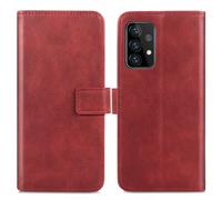 imoshion Étui de télephone portefeuille pour Samsung Galaxy A52(s) (5G/4G) - Rouge