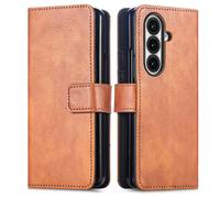 imoshion Étui de télephone portefeuille pour Samsung Galaxy Fold 7 - Marron