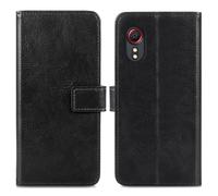 Coque pour Samsung Galaxy Xcover 5 Portefeuille Etui Housse Noir iMoshion