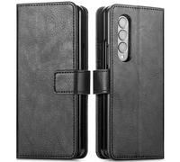 imoshion Étui de télephone portefeuille pour Samsung Galaxy Z Fold 4 - Noir