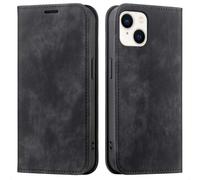 imoshion Étui de téléphone portefeuille Slim pour Apple iPhone 14 / 13 - Noir