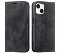 imoshion Étui de téléphone portefeuille Slim pour Apple iPhone 15 - Noir