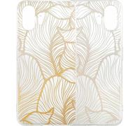 imoshion Étui design pour le Nothing Phone (2) - Golden Leaves Transparent
