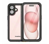 imoshion Étui étanche 360 pour Apple iPhone 16 - Noir