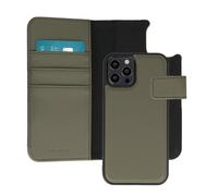imoshion Étui portefeuille luxe 2-en-1 amovible pour Apple iPhone 12 (Pro) - Vert