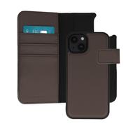 imoshion Étui portefeuille luxe 2-en-1 amovible pour Apple iPhone 13 - Marron