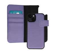 imoshion Étui portefeuille luxe 2-en-1 amovible pour Apple iPhone 13 - Violet