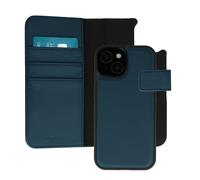 imoshion Étui portefeuille luxe 2-en-1 amovible pour Apple iPhone 15 - Bleu