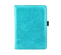 imoshion Etui portefeuille Luxe unie pour Kobo Aura Edition 2 - Turquoise