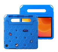 imoshion Étui pour tablette à l'épreuve des enfants avec poupées détachables pour Samsung Galaxy Tab A9 Plus - Bleu