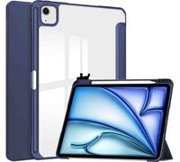 imoshion Étui rigide pliable pour l'Apple iPad Air 13 pouces (2025) M3 / (2024) M2 - Bleu foncé