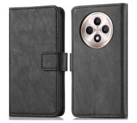 imoshion imoshion Étui de télephone portefeuille de luxe pour Oppo Reno 12F 5G Noir Noir