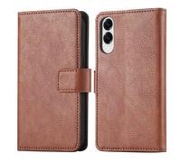 imoshion Étui de télephone portefeuille de luxe pour Samsung Galaxy S25 Edge - Marron