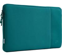 imoshion Housse pour ordinateur portable 14 pouces - Housse pour ordinateur portable avec compartiment - Vert pétrole