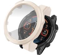 imoshion Coque rigide à couverture complète pour Garmin Fenix 8 51mm - Beige