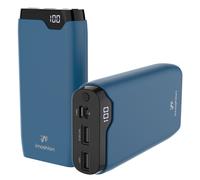 imoshion imoshion Batterie externe 20 000 mAh Chargeur rapide 22,5 W USB-C / USB-A Bleu Bleu foncé
