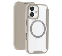 imoshion Bookcase transparente avec MagSafe pour Apple iPhone 16 - Beige