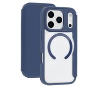 imoshion Bookcase transparente avec MagSafe pour Apple iPhone 17 Pro - Bleu