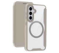 imoshion Bookcase transparente avec MagSafe pour Samsung Galaxy S26 - Beige