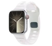 imoshion Bracelet en silicone Active Sport pour l'Apple Watch Series 1-9 / SE (38/40/41 mm) | Series 10 (42 mm) - Blanc