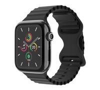 imoshion imoshion Bracelet Athletic en silicone Watch Series 1 t/m 10 / SE / Ultra (2) (44/45/46/49 mm) Noir Noir