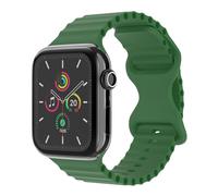 imoshion imoshion Bracelet Athletic en silicone Watch Series 1 t/m 10 / SE / Ultra (2) (44/45/46/49 mm) Vert foncé Vert foncé