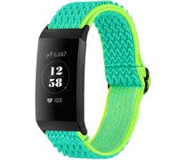 imoshion imoshion Bracelet élastique en nylon Fitbit Charge 3 / 4 Vert / Jaune Vert