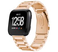 imoshion imoshion Bracelet en acier Fitbit Versa / Versa 2 / Versa Lite Rose Doré Rose dorée