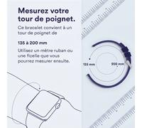 imoshion Bracelet en acier pour Samsung Galaxy Fit 3 - Rose Doré