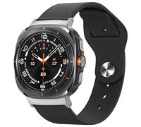 imoshion imoshion Bracelet en cuir Samsung Galaxy Watch Ultra (2024/2025) Noir Noir