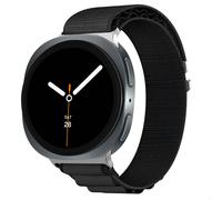 imoshion imoshion Bracelet en nylon Alpine pour Samsung Galaxy Watch 9 (40/44mm) / Watch 8 (40/44mm) / Classic (46mm) Noir Noir
