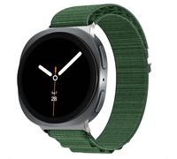 imoshion imoshion Bracelet en nylon Alpine Samsung Galaxy Watch 8 (40/44mm) / Classic (46mm) Vert foncé Vert foncé