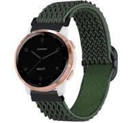 imoshion imoshion Bracelet en nylon élastique Connexion universelle 18 mm Vert foncé Vert