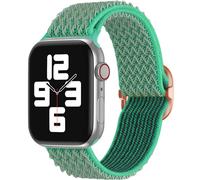 imoshion imoshion Bracelet en nylon élastique Watch Series 1 t/m 9 / SE (38/40/41 mm) | Series 10 / 11 (42 mm) Turquoise Turquoise