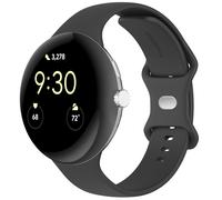 imoshion imoshion Bracelet en silicone⁺ Google Pixel Watch 3 / 4 (45 mm) Taille S Noir Noir