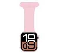 imoshion imoshion Bracelet infirmier en silicone Watch Series 1 t/m 9 / SE (38/40/41 mm) | Series 10 / 11 (42 mm) Rose Rose